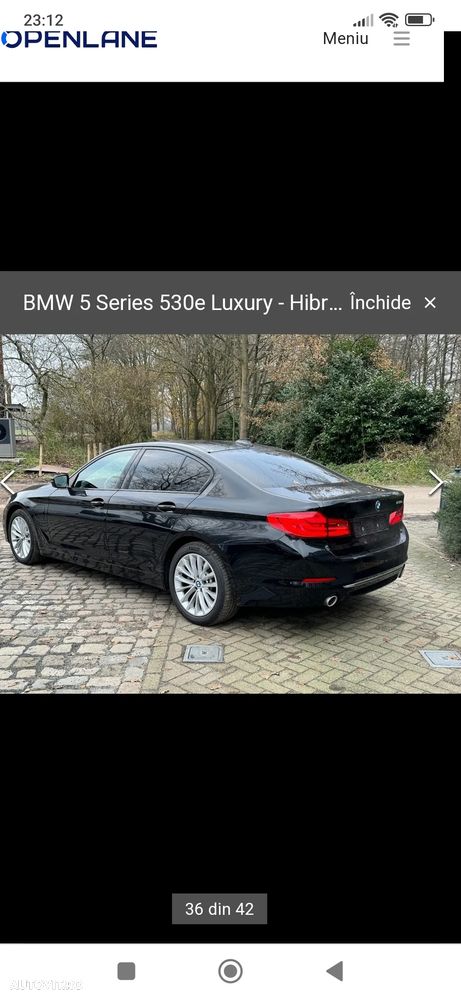 BMW Seria 5 530e Aut. Luxury Line - 3