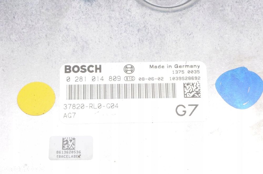 HONDA ACCORD VIII 2.2 D KOMPUTER STEROWNIK SILNIKA - 2