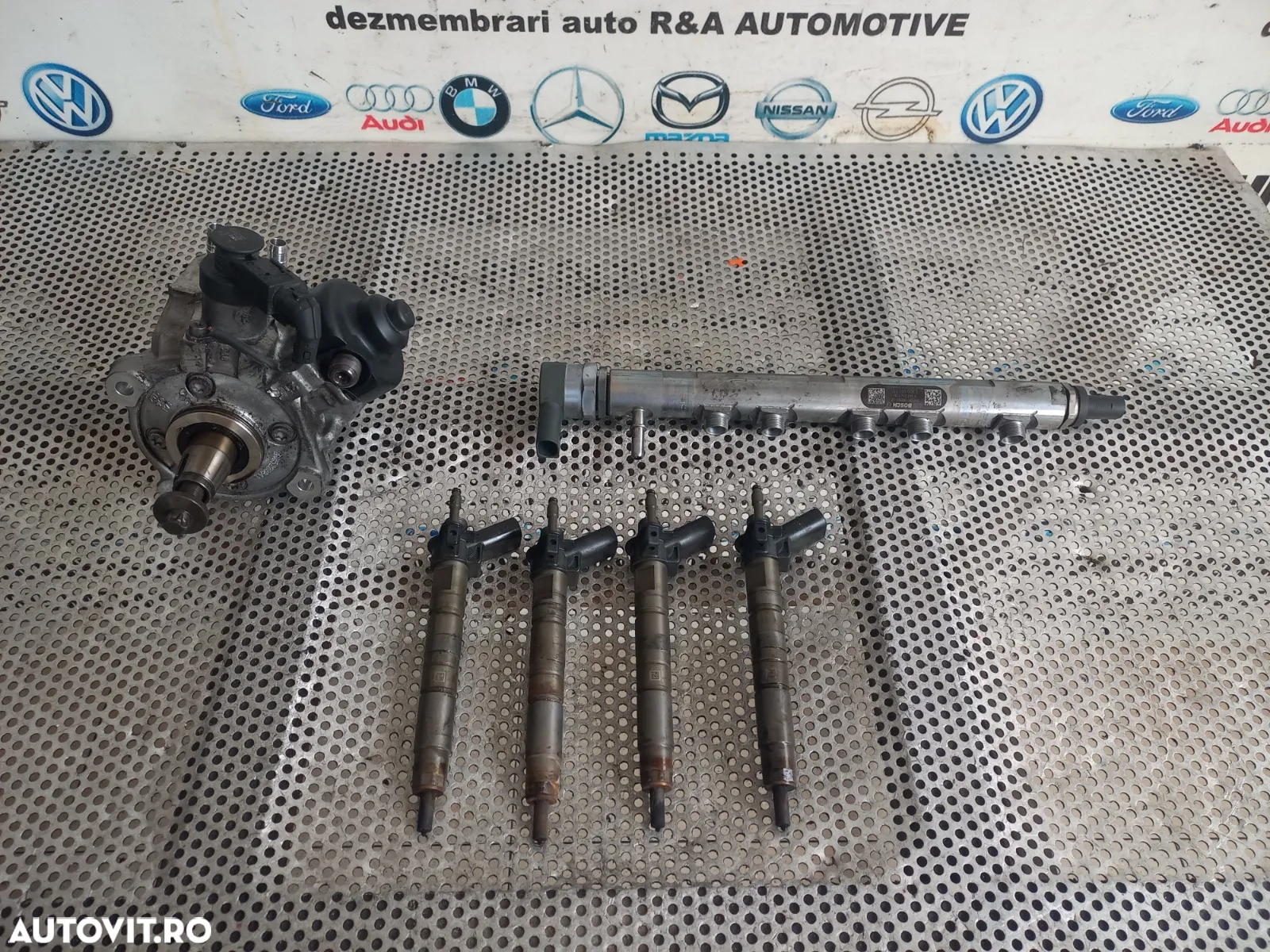 Kit Injectie Injectoare Pompa Rampa Bmw 2.0 Diesel N47 Bi-Turbo Cod   F34 F30 F31 F32 F33 F36 F10 F - 2