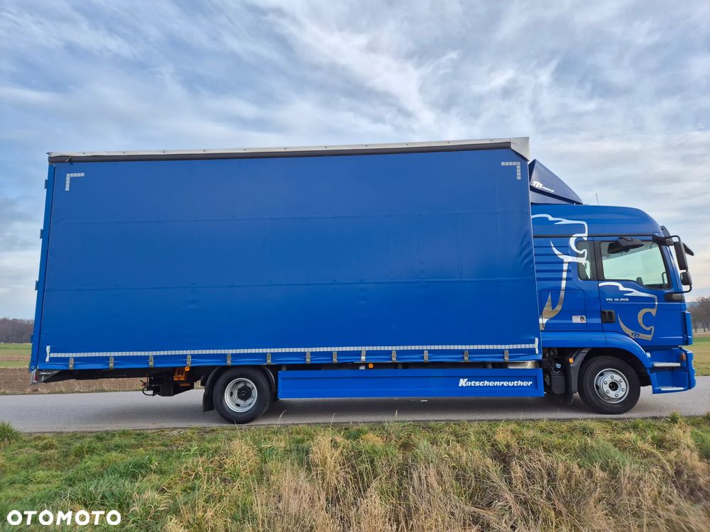 MAN TGL 12.250 cena za ZESTAW TANDEM UNIKAT przebieg z Niemiec MANUAL HAK / EURO 6 / przyczepa zestaw jumbo / opony 80% - 9
