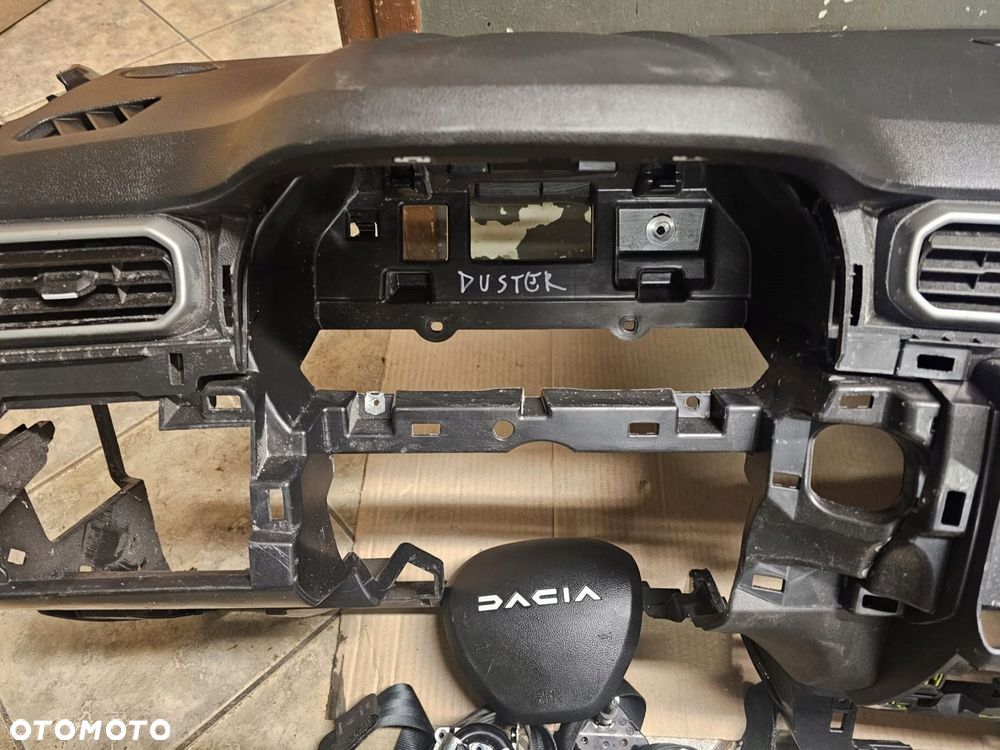 konsola airbag pasy komplet dacia duster ii lift - 2