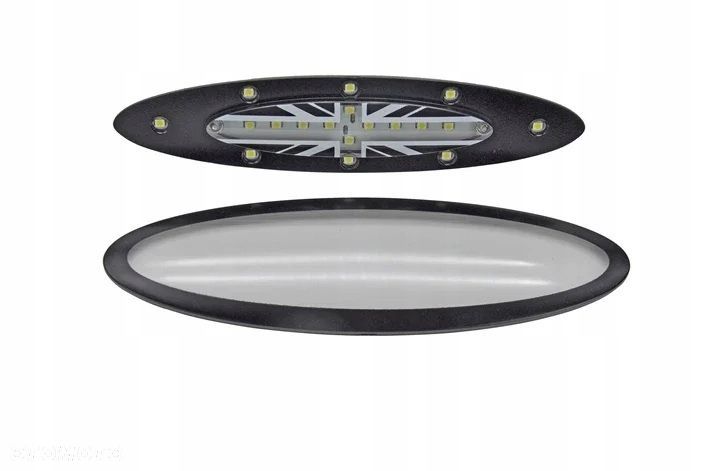 lampka oświetlenia kabiny wnętrza sufit diody ledy mini copper one r55 r56 - 3