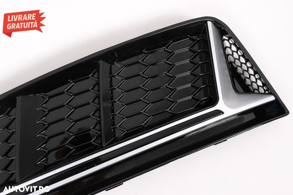 Grile Laterale Audi A4 B9 Sedan Avant (2016-2018) RS4 Design- livrare gratuita - 3
