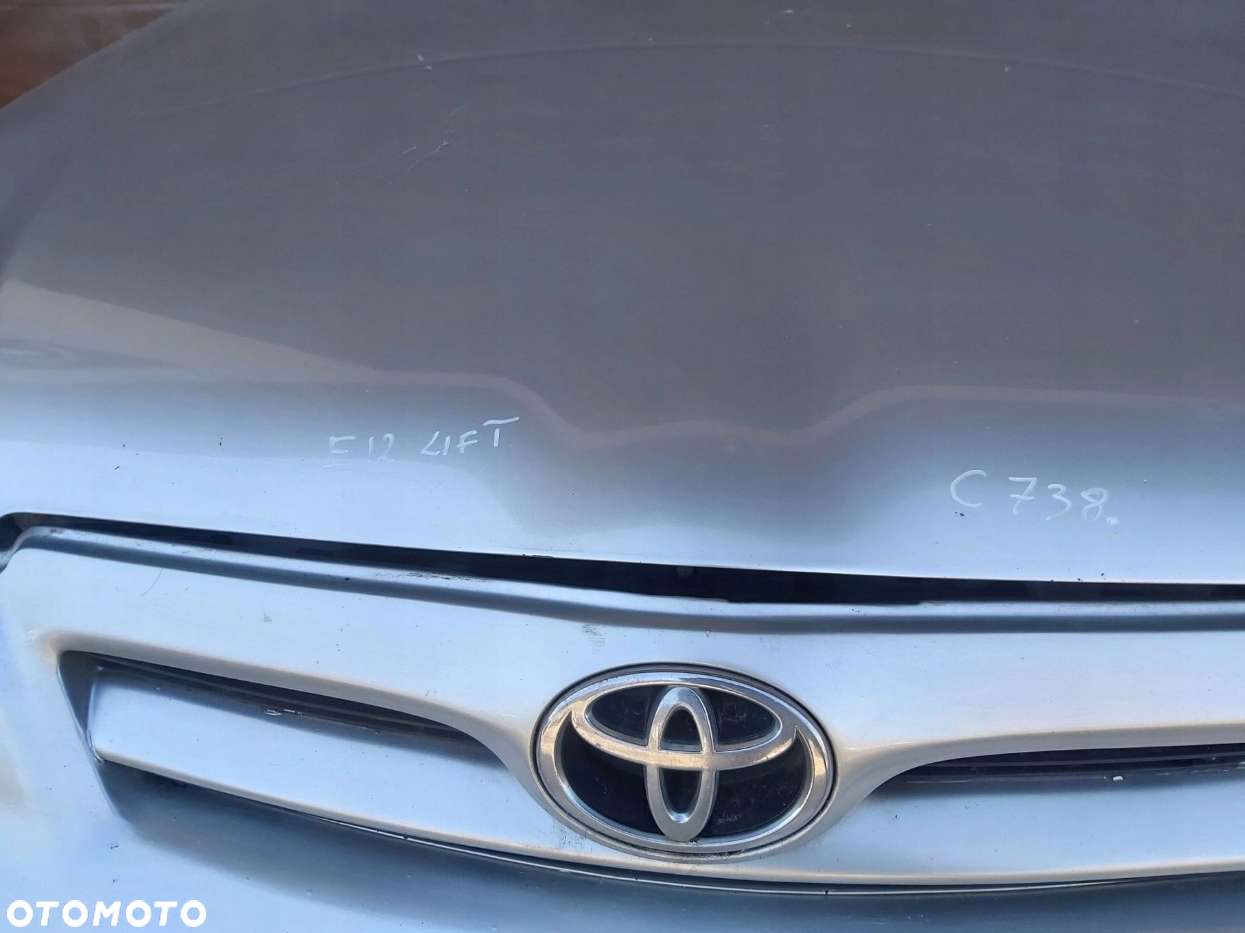 Toyota Corolla E12 Lift kompletny przód zderzak maska błotnik lampa pas EU - 5