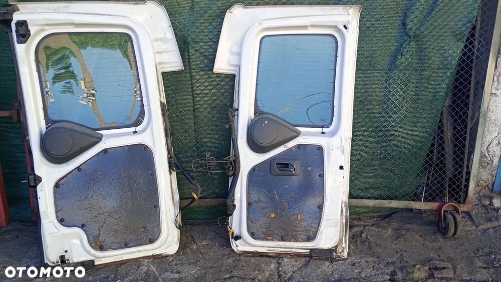 F.VAT EWPA Fiat Scudo DRZWI LEWE TYLNE  Peugeot Expert  Drzwi Tylne białe z szybą Citroen Jumpy drzwi tylne kompletne - 4