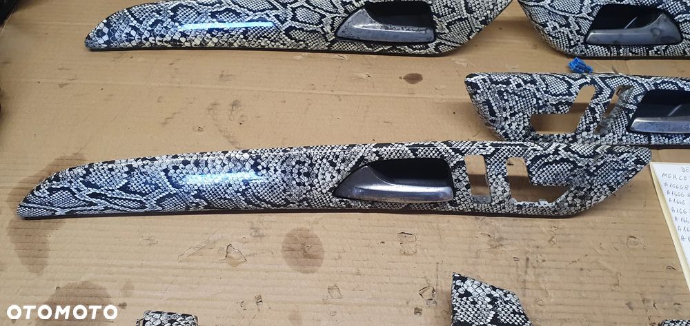 Listwa osłona dekor dekory komplet Mercedes GL X166 W166 - 5