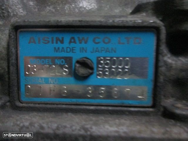 Caixa Velocidades  01FB35674 LEXUS IS 200 2001 2.0 I GASOLINA AUT. - 6