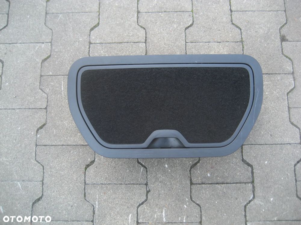 citroen berlingo III 08-16r schowek półka tył prawa podłoga - 1