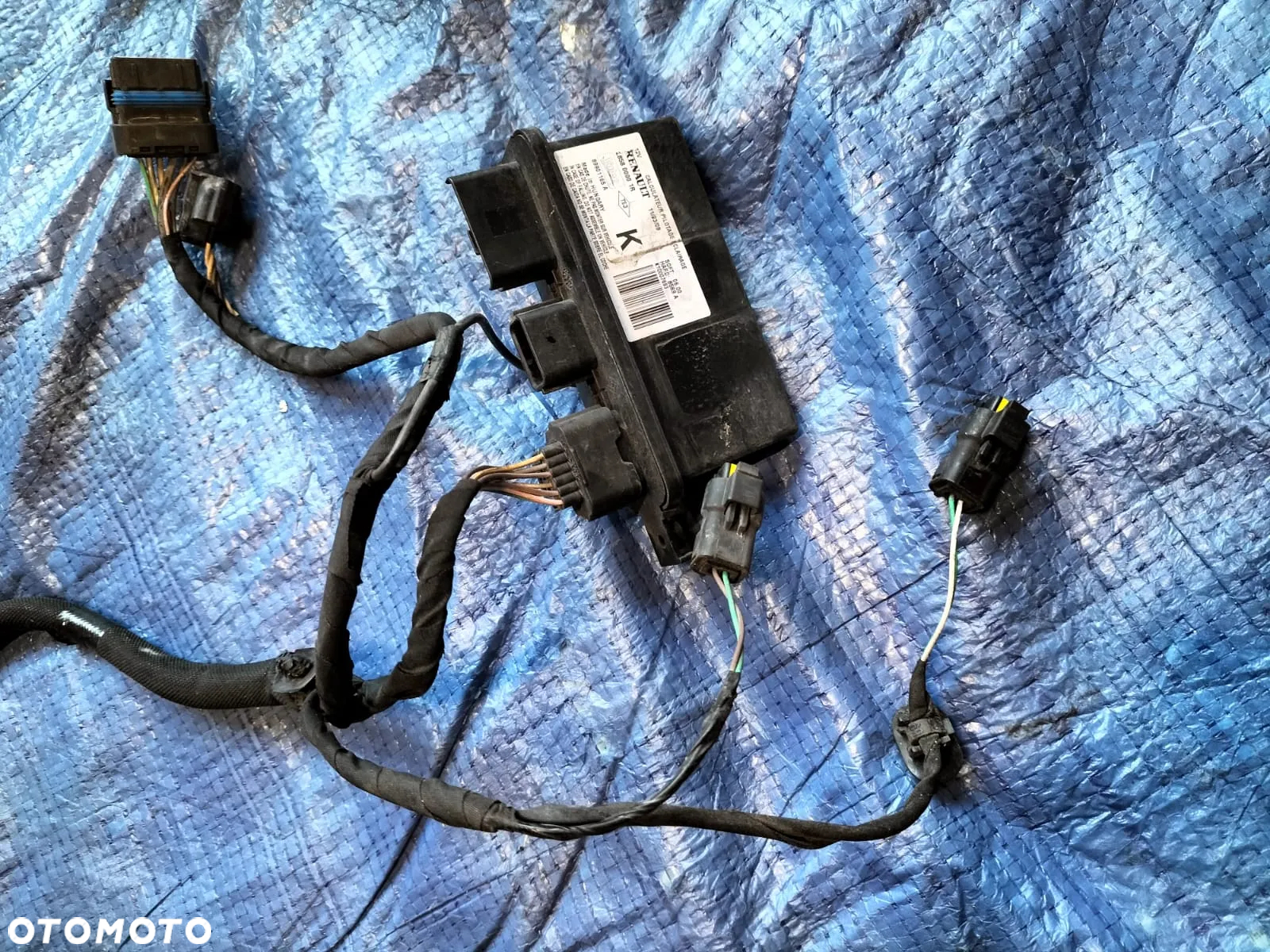 INSTALACJA WIĄZKA PASA PRZEDNIEGO PRZÓD 240120014R RENAULT LAGUNA III 3 COUPE GT - 3