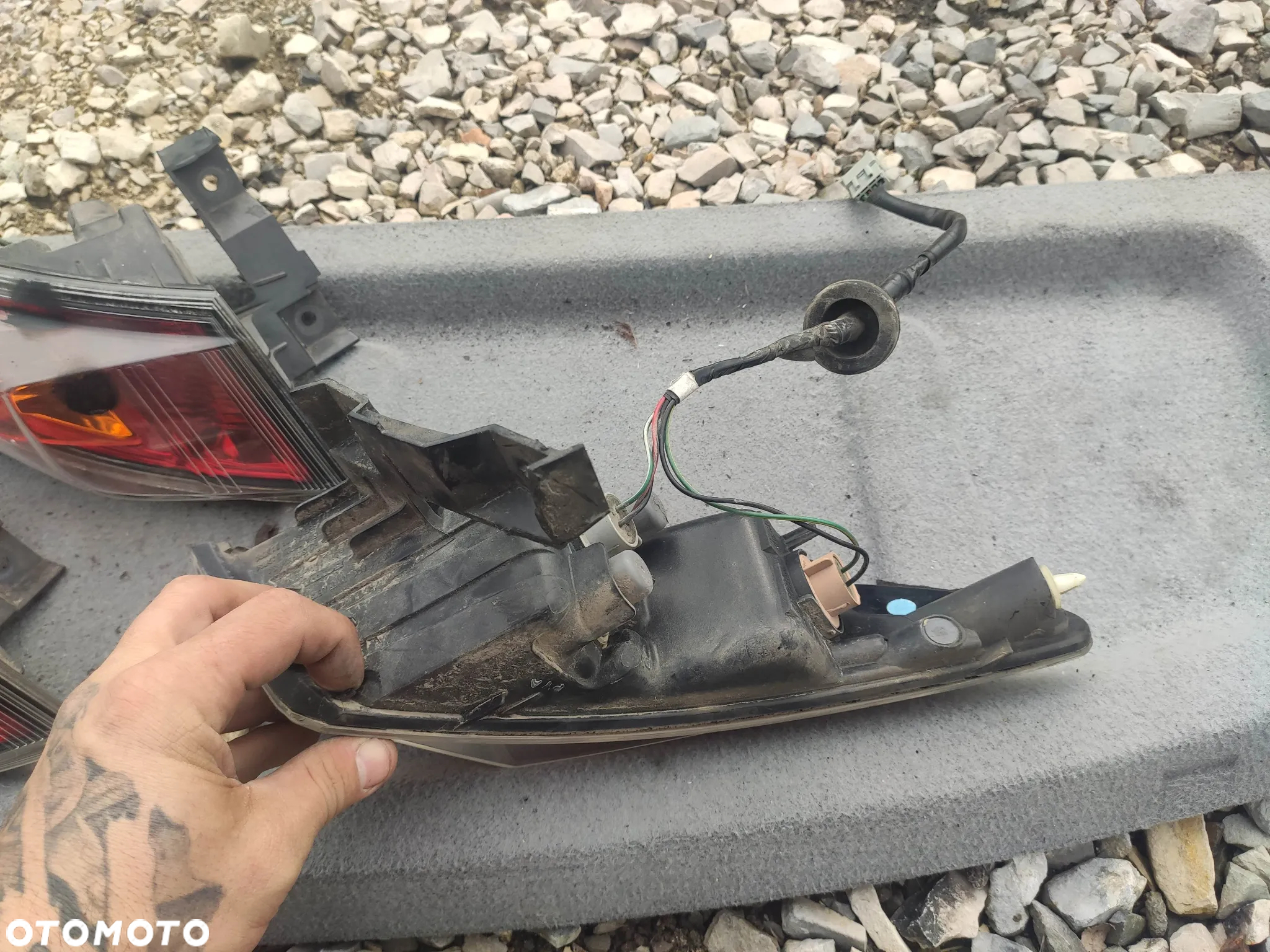 CC Lampa tył w błotnik lewa prawa Honda Civic VIII UFO - 5