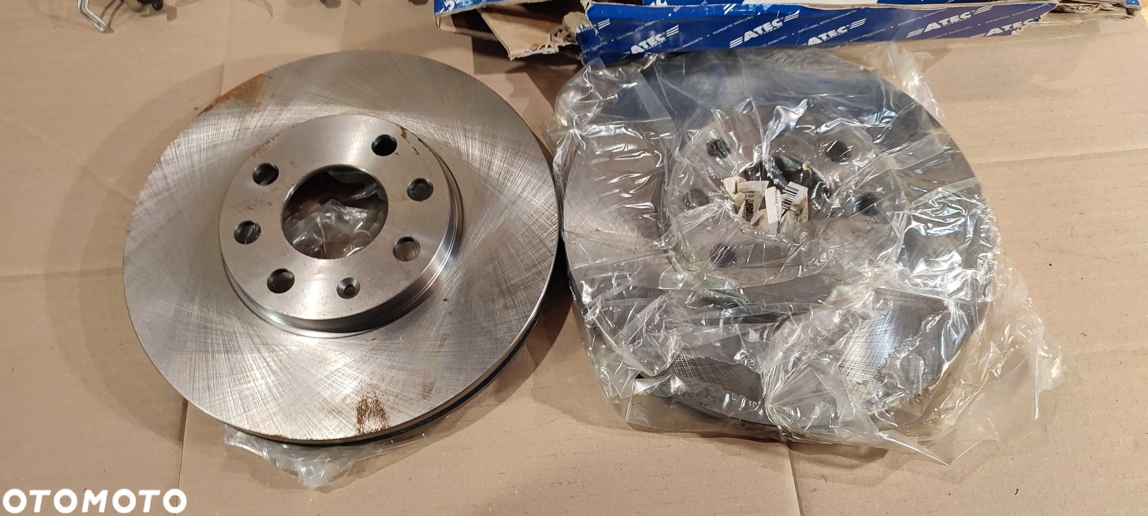 Opel astra F G H tarcze hamulcowe klocki przód przednie nowe ATE ORYG - 4