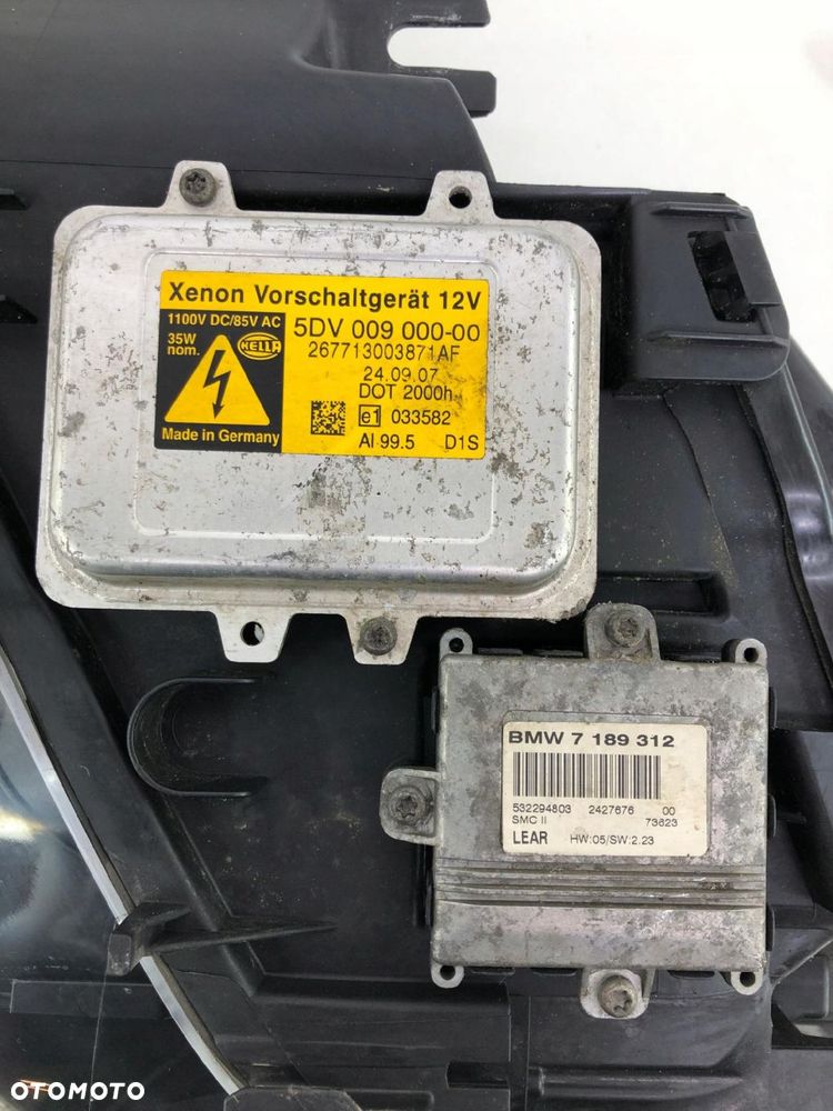 BMW E60 E61 LIFT PRAWA XENON LAMPA DYNAMIC KOMPLETNA SKRĘTNA EUROPA 7044672 - 10