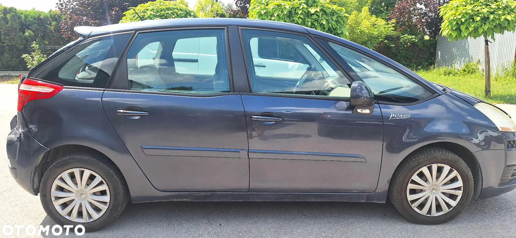 Citroen C4 Picasso I deska airbag poduszki pasy komplet oryginał - 9
