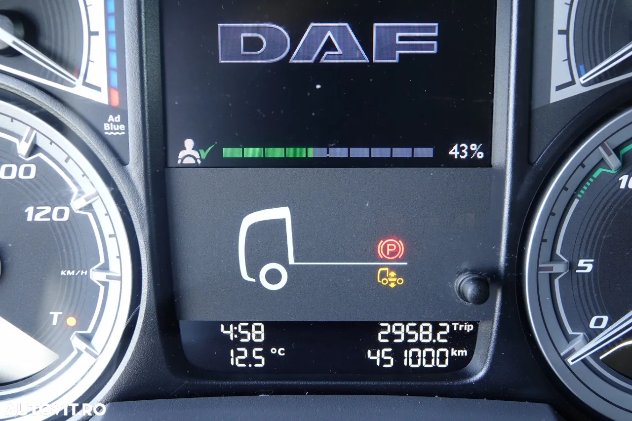 DAF XF 480 / LOW DECK / MEGA / 2021 / SSC / DUPĂ CONTRACTUL DE SERVICE GOLD / - 38