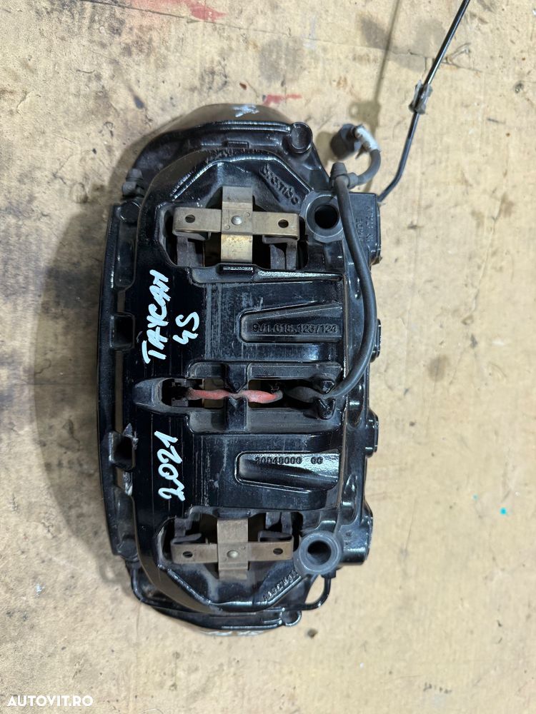 Etrier fata stanga PORSCHE TAYCAN, AUDI E-tron GT an 2019-2025 cod 9J1615123/124 sau 4J3615106AF - 1