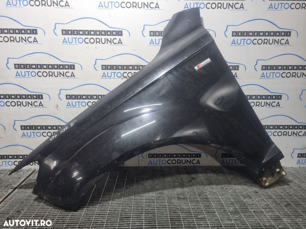 Aripa Stanga Fata AUDI Q7 2005 - 2009 4 Usi Negru Z9Y (1135) - 1