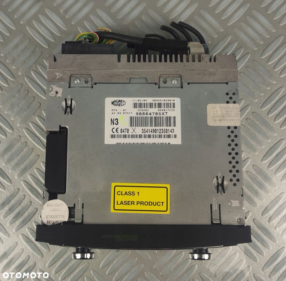 96664765XT RT5 - N3 radio fabryczne CD MP3 HDD GSM CITROEN C4 PICASSO I EU - 3