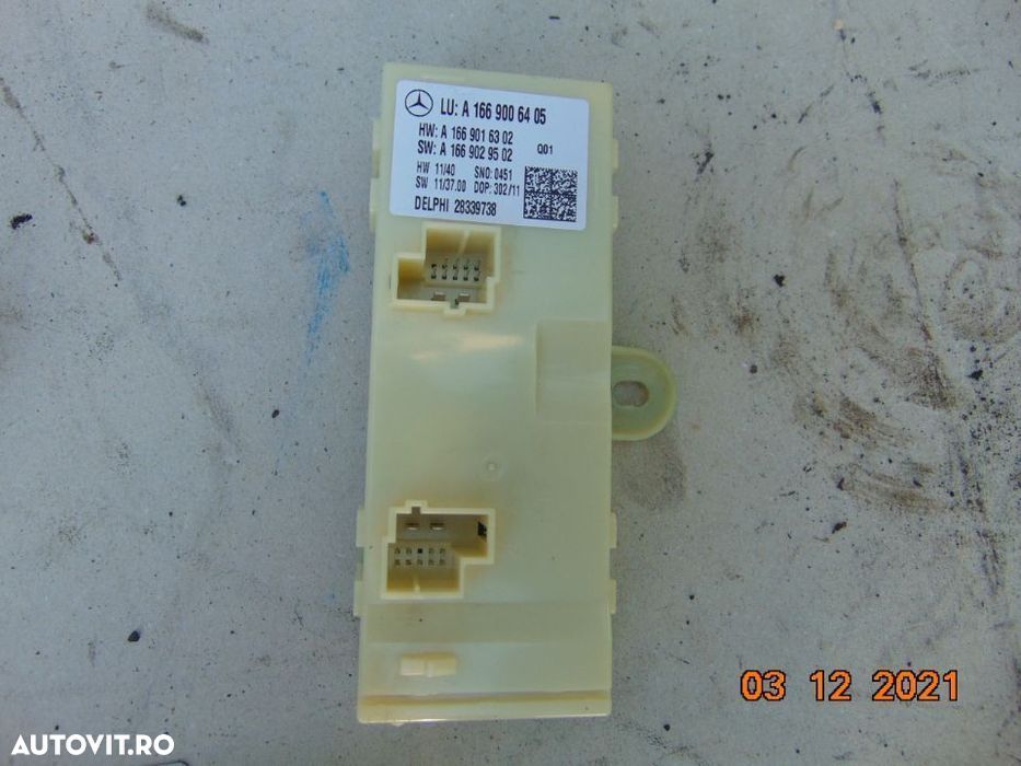 Modul inchidere haion Mercedes ML w166 GLE X166 GL modul inchidere por - 1