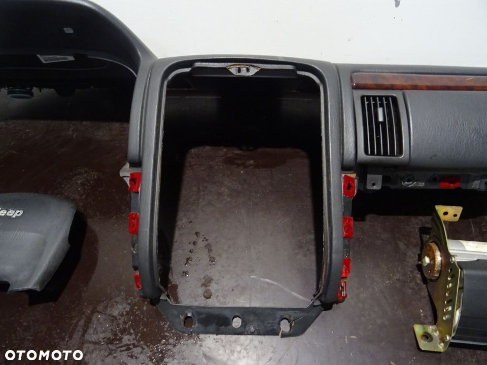 JEEP GRAND CHEROKEE 01-04 DESKA KONSOLA PODUSZKI NAPINACZE - 4