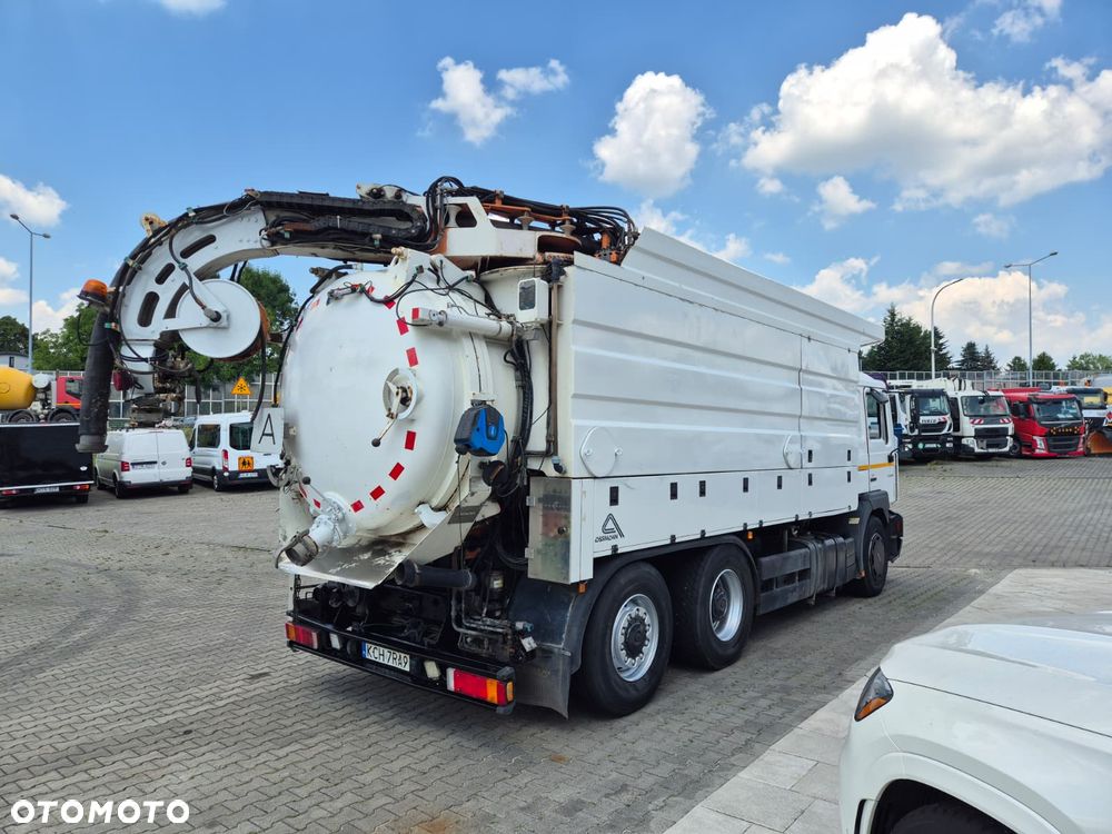 MAN FE 28.460 6X4 / WUKO / ASENIZACYJNY / ASSMANN / RECYKLING / 7000L + 1700L / NIE RDZEWKA BECZKA / SERWISOWANY / SOLIDNA ZABUDOWA / CZYSZCZENIE KANALIZACJI - 7