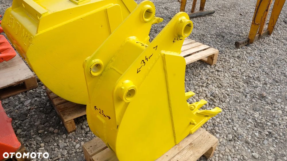 łyzka wąska 25cm  sworzeń  45m do jcb cat i inne - 1