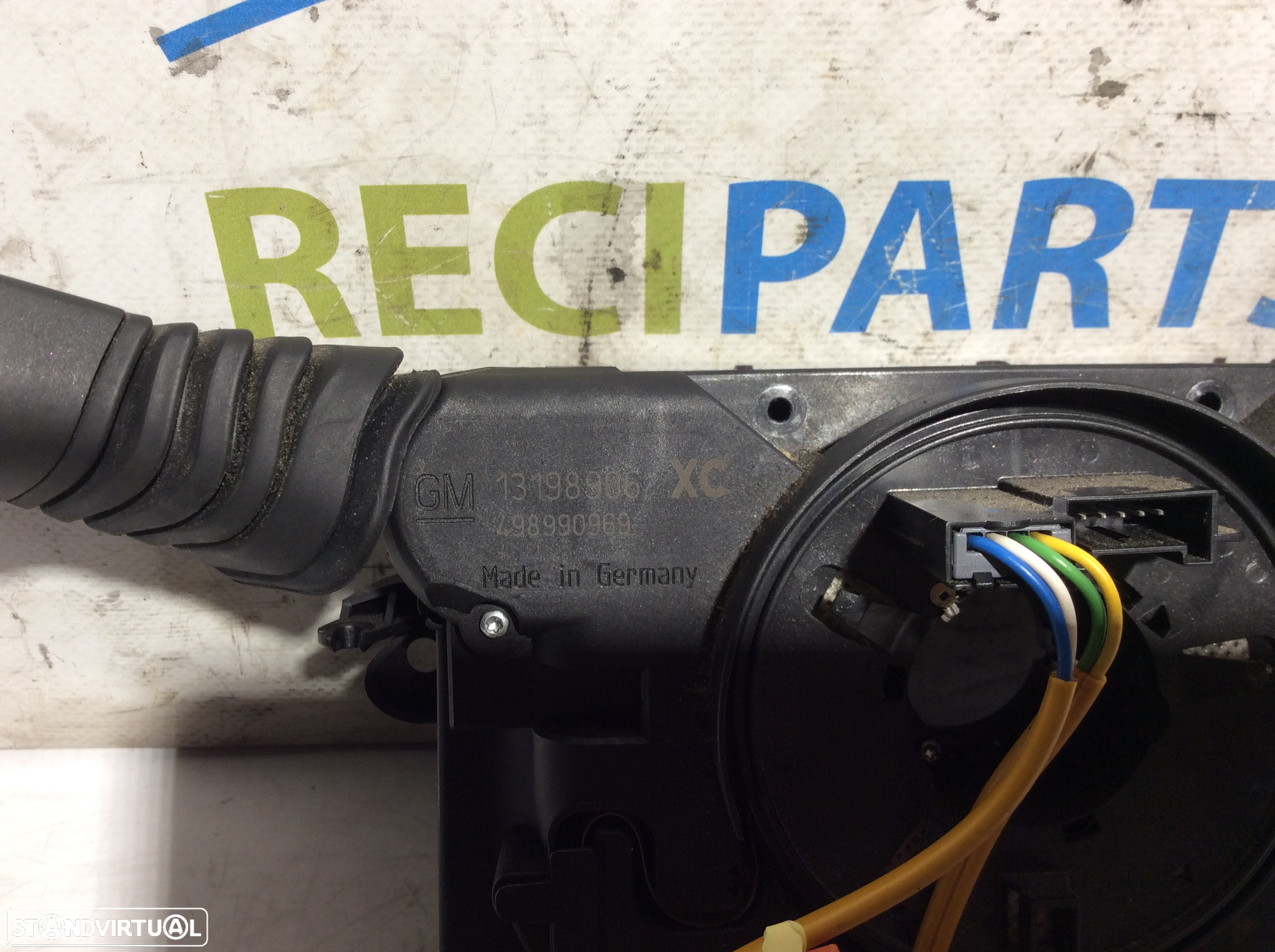 comutador e fita de airbag Opel Astra H Ref. 13198906 - 2