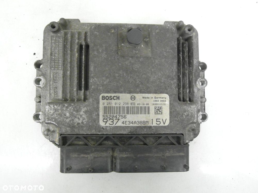 STEROWNIK ALFA ROMEO GT 1.9 JTD 0281012298 55204756 - 1