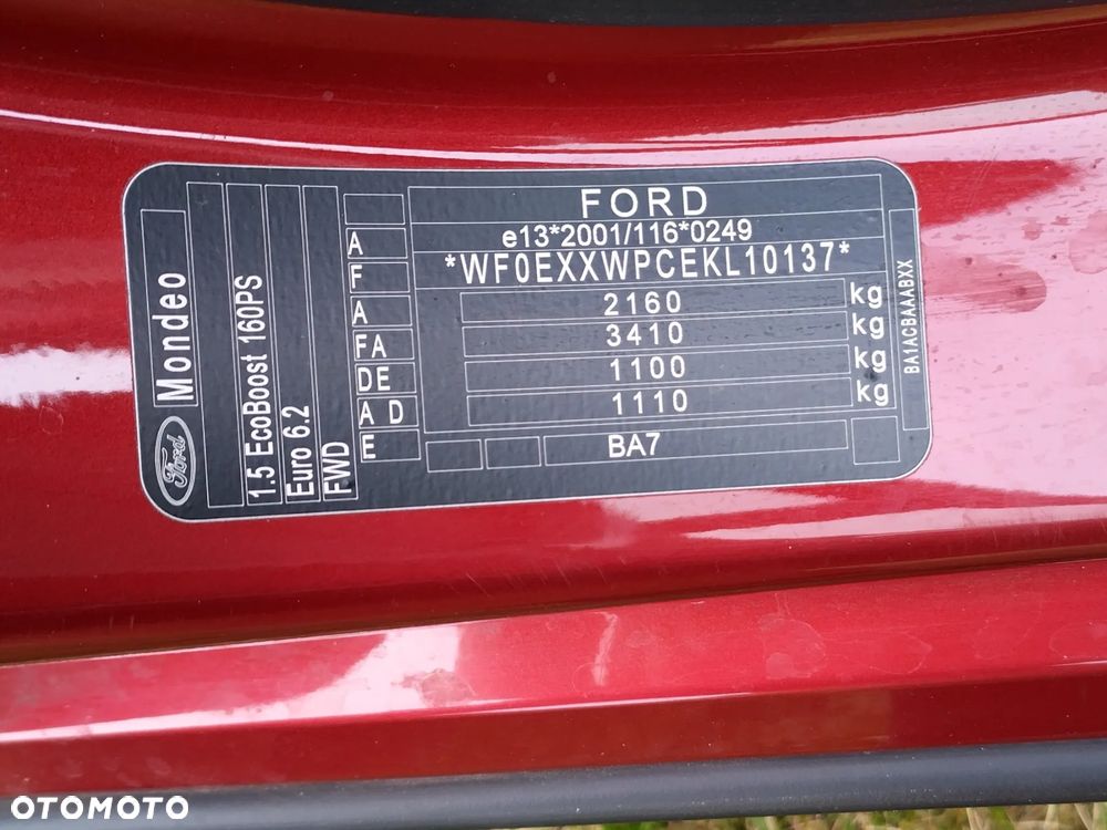 Ford Mondeo 1.5 EcoBoost Titanium - 25