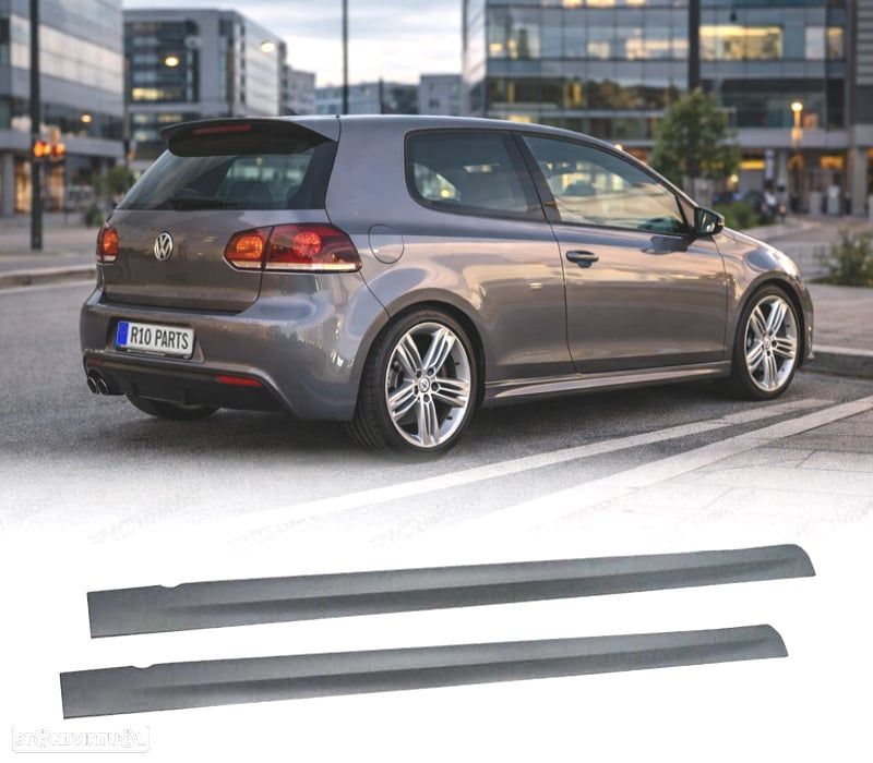 EMBALADEIRAS LATERAIS VOLKSWAGEN VW GOLF 6 LOOK R20 - 1