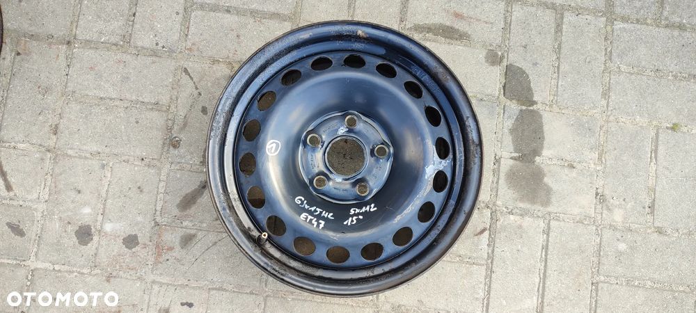 FELGI 5x112 6Jx15 CALI ET47 VW CADDY GOLF SEAT SKODA PARA 2 SZTUKI - 2