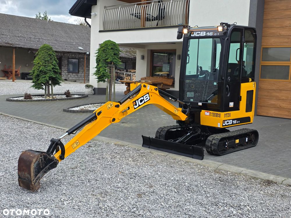 JCB JCB 16 C ful opcja najbogatsza jak nowa mini koparka sprowadzona 1 wł 8018 okazja 19 - 21