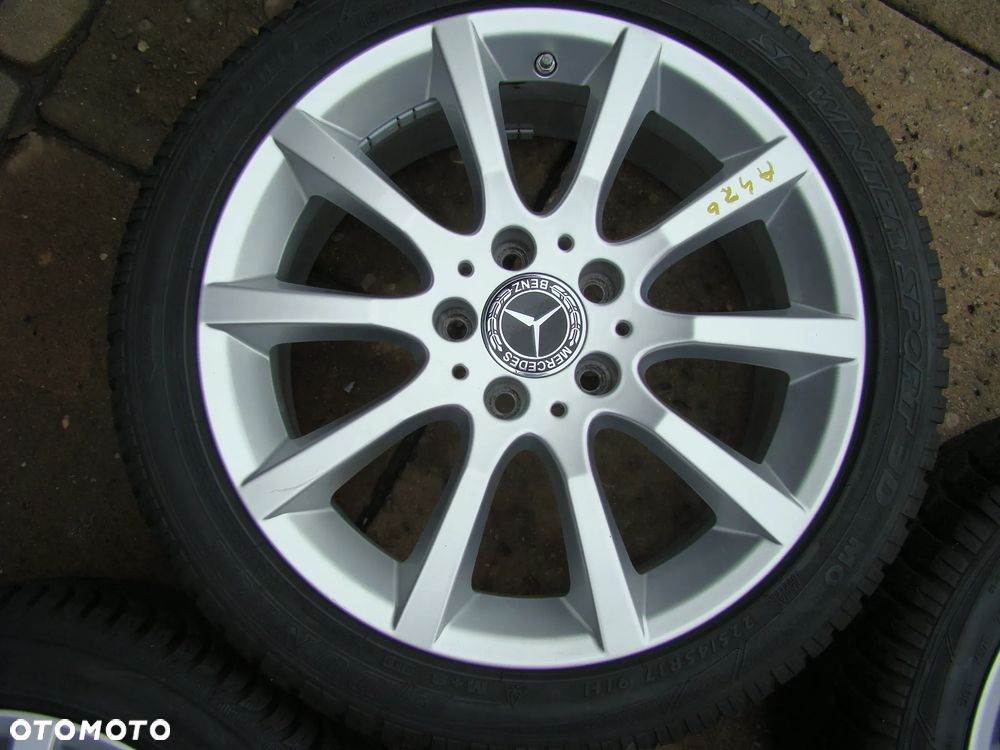 a426 5x112 Mercedes SLK SLC R172 W204 W124 190 W201 CLA C117 W176 W246 7,5jx17 zima 225/45 - 5