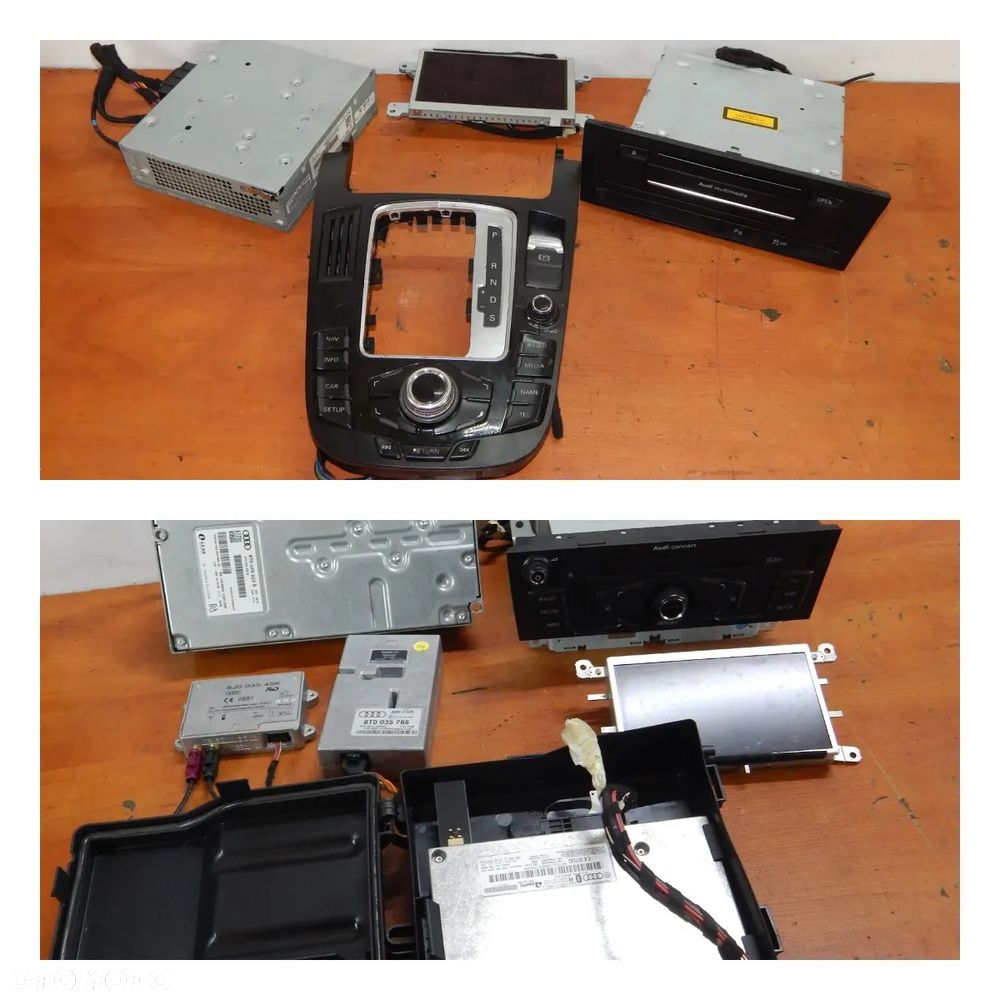 Przełącznik tuner radio wyświetalcz navi AUDI A4 s4 B8 A5 A6 c7 08-15 Łuków części