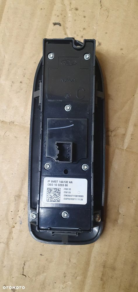 Przełącznik panel sterowania szyb lusterek Ford Kuga MK1 9M5T-14A132-AA - 6