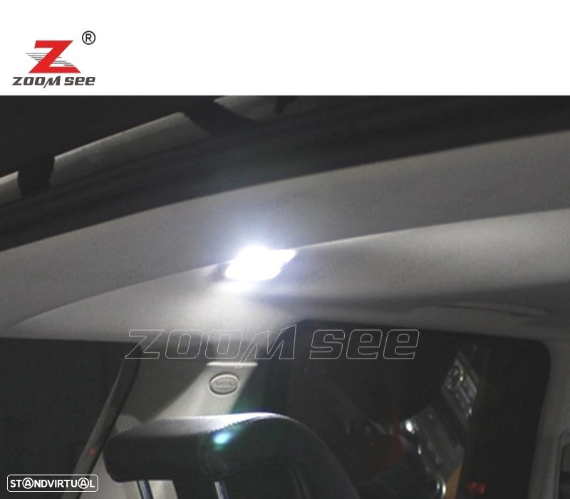 KIT COMPLETO 17 LÂMPADAS LED INTERIOR PARA LAND ROVER DISCOVERY 2 98-04 - 5