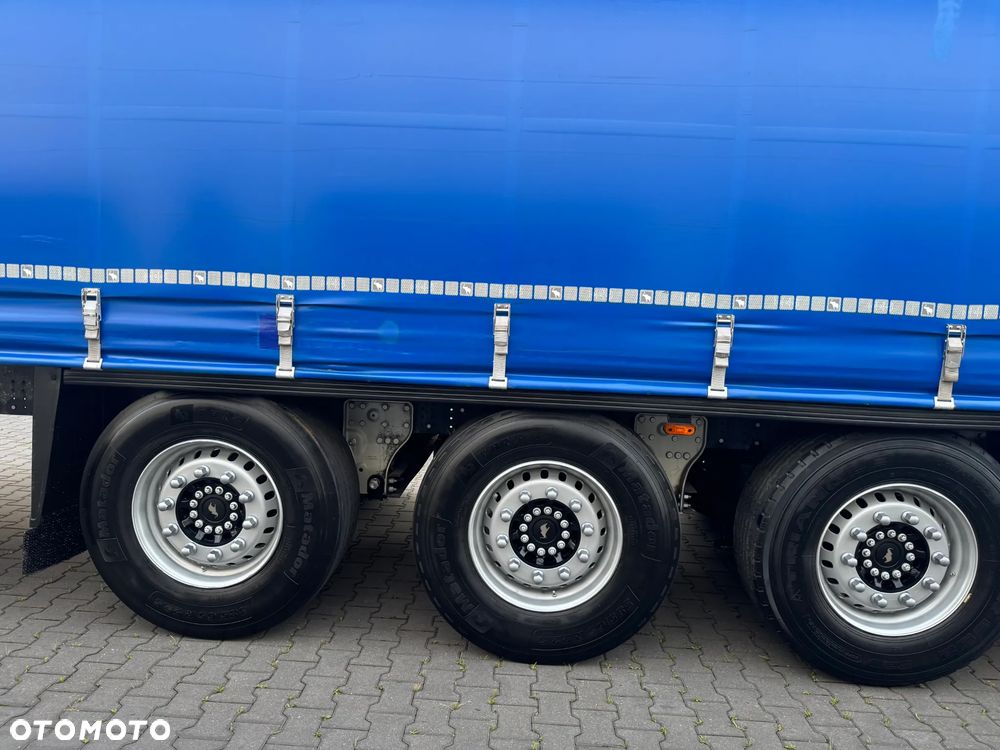 Schmitz Cargobull NACZEPA FIRANKA STANDARD, XL,  OŚ PODNOSZONA, KOSZ PALETOWY, IDEALNY STAN 2017 ROK - 17