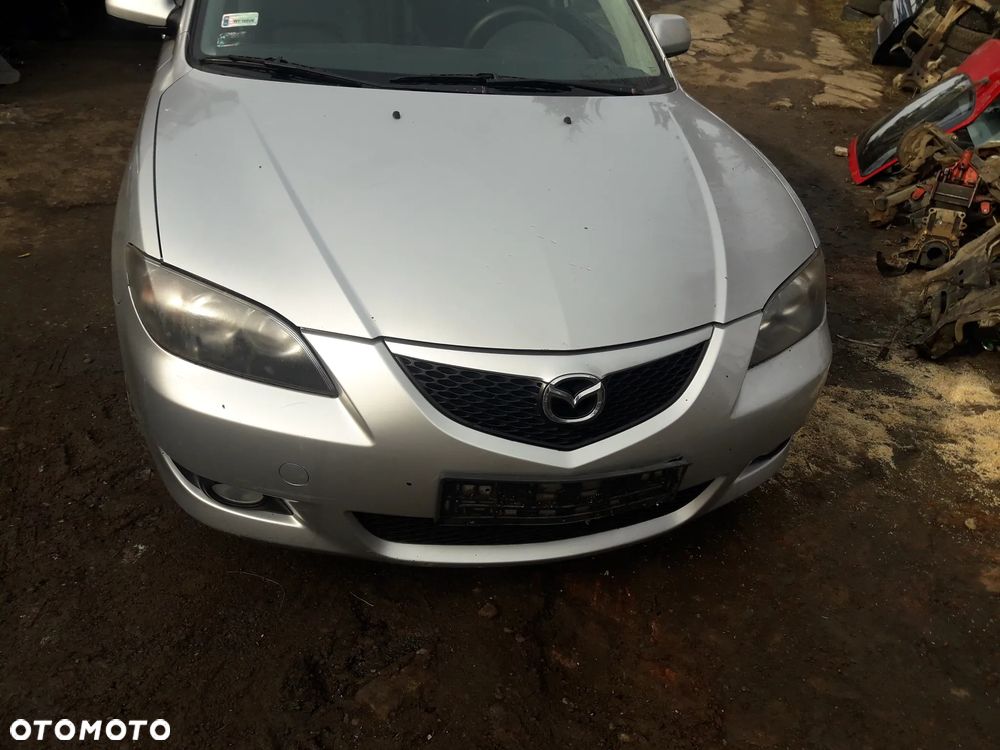 Mazda 3 BK 03-09  Sedan Maska szyba pas zamek belka zderzak pas atrapa 22 - 2