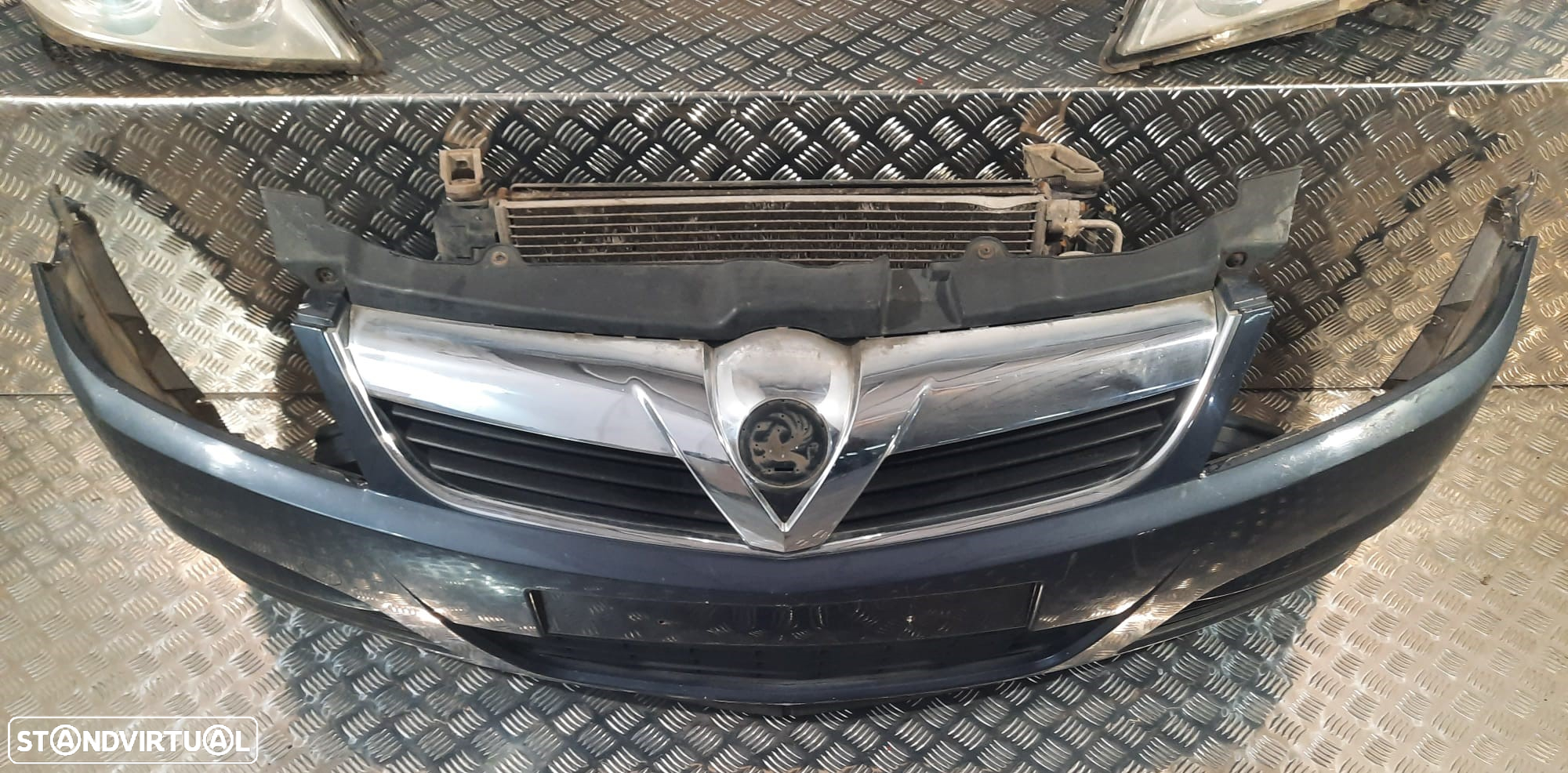 FRENTE COMPLETA OPEL VECTRA C Z02 FASE II 2 FACELIFT SIGNUM Z03 CAPOT PARACHOQUES GUARDA-LAMAS OTICAS RADIADOR VENTILADOR FRENTE FIBRA REFORÇO - 3