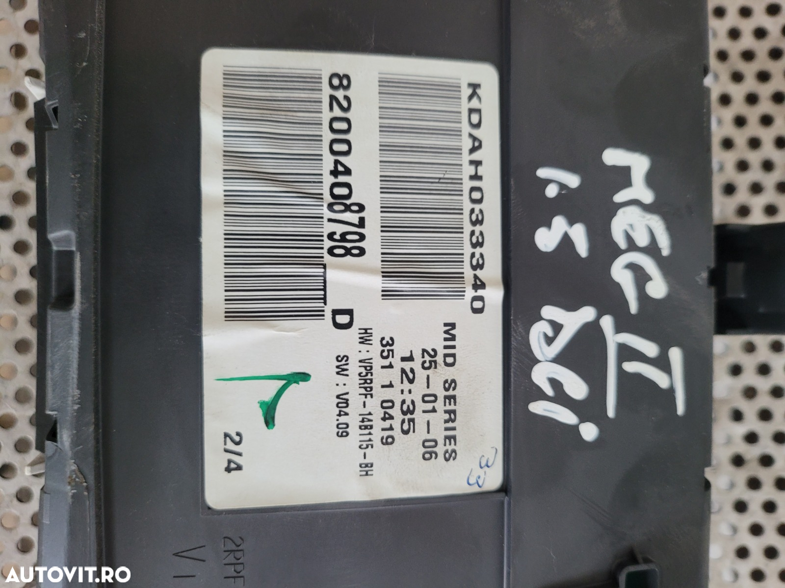 Ceasuri Bord Renault Megane 2 1.5 Dci Euro 4 Volan Stanga Livram Oriunde In Tara Dezmembrez Renault Megane 2 1.5 Dci Euro 4 - 6
