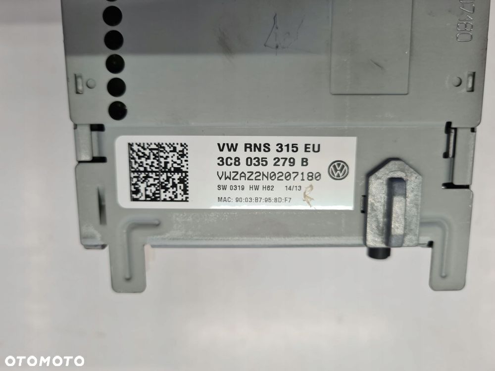 VW PASSAT CC B7 RADIO NAWIGACJA GPS 3C8035279B - 2