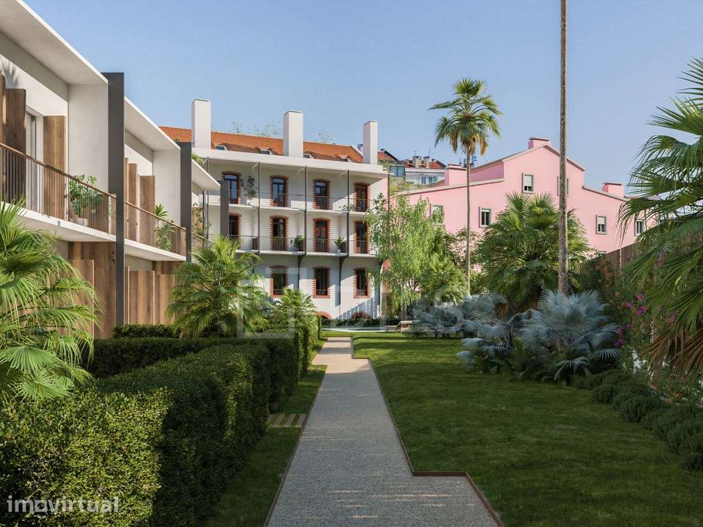 Apartamento T1 em novo empreendimento junto à Tapada das Necessidades - Grande imagem: 3/46
