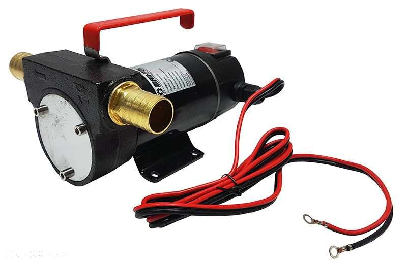 POMPA pompka do oleju cpn paliwa 12V/24V + WĄŻ 4M - 8