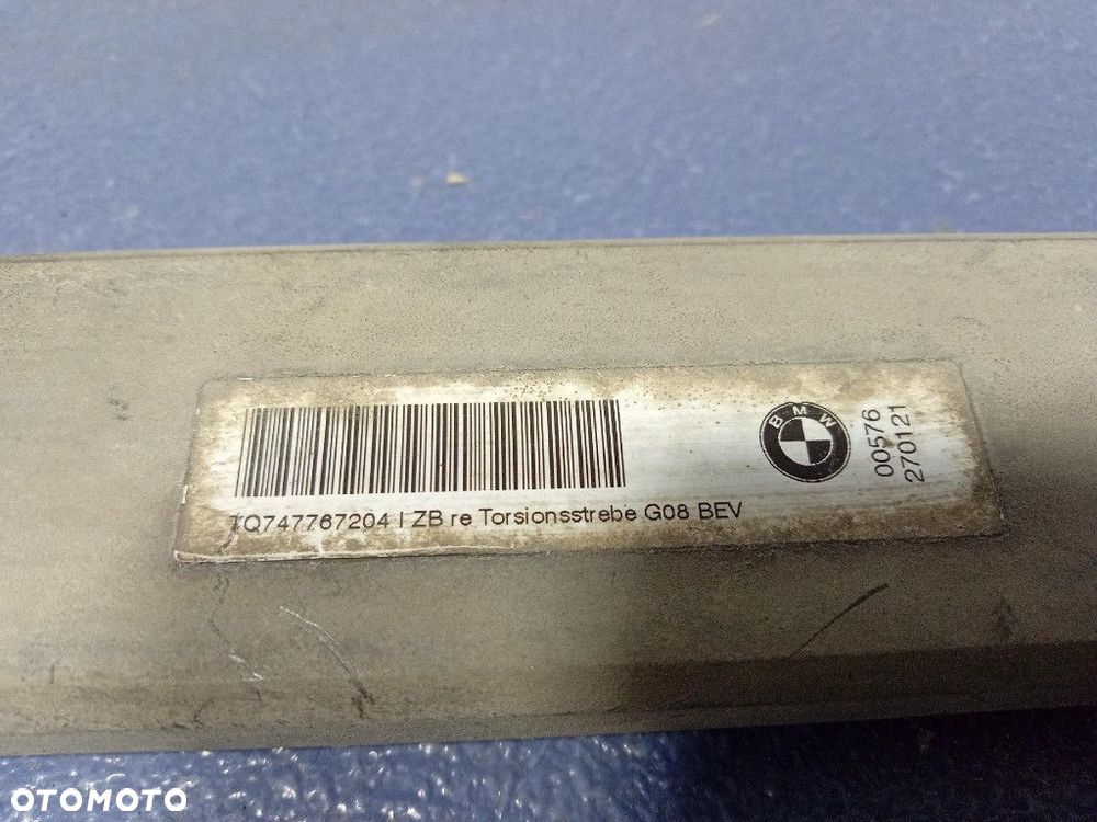BMW IX3 G08 WSPORNIK ROZPÓRKA WZMOCNIENIE ZAWIESZENIA TYŁ 7477672 - 5
