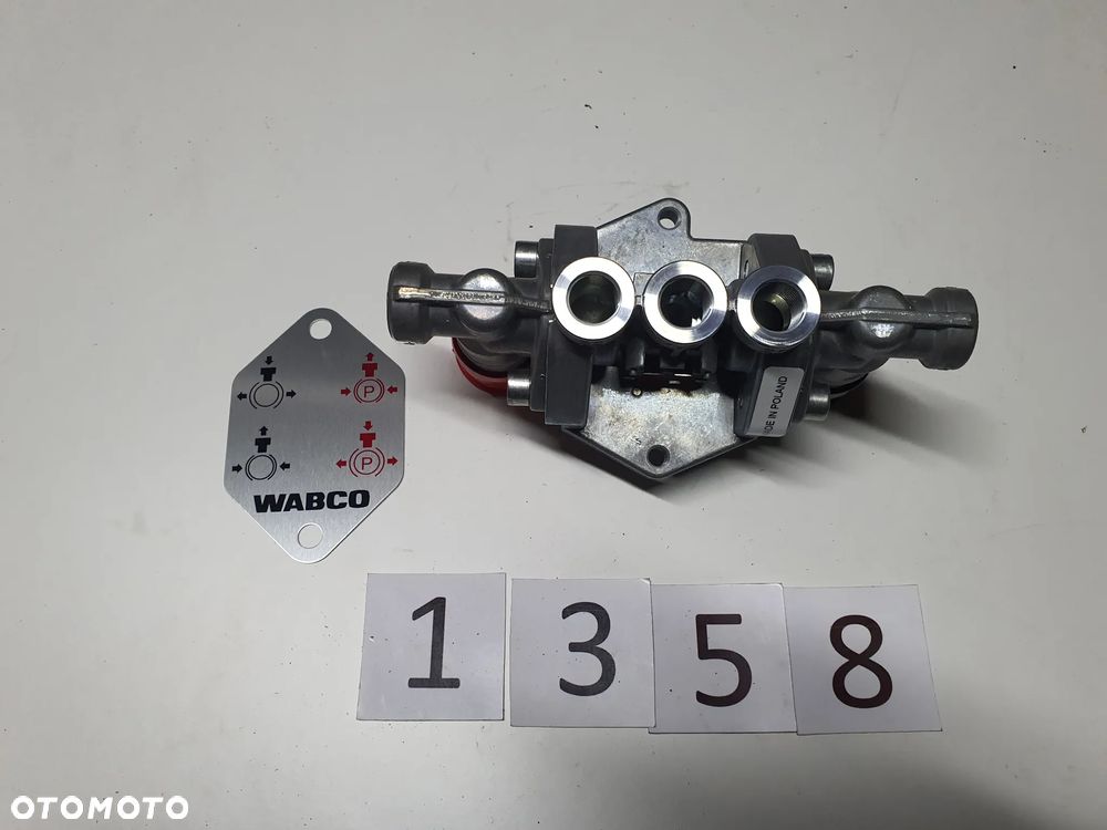 Zawór luzujący naczepy, zawór szybkiego odpowietrzania, WABCO 9630010517 - 4