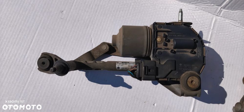 Mechanizm wycieraczek Ramię Seat Altea VW Touran prawy lewy komplet części - 5