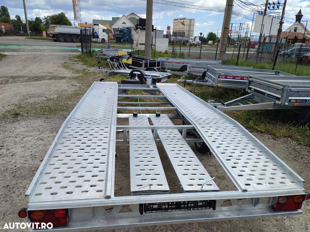 REPO Platforma - Trailer 2000-2700Kg aplecată spate 450x210cm - 6