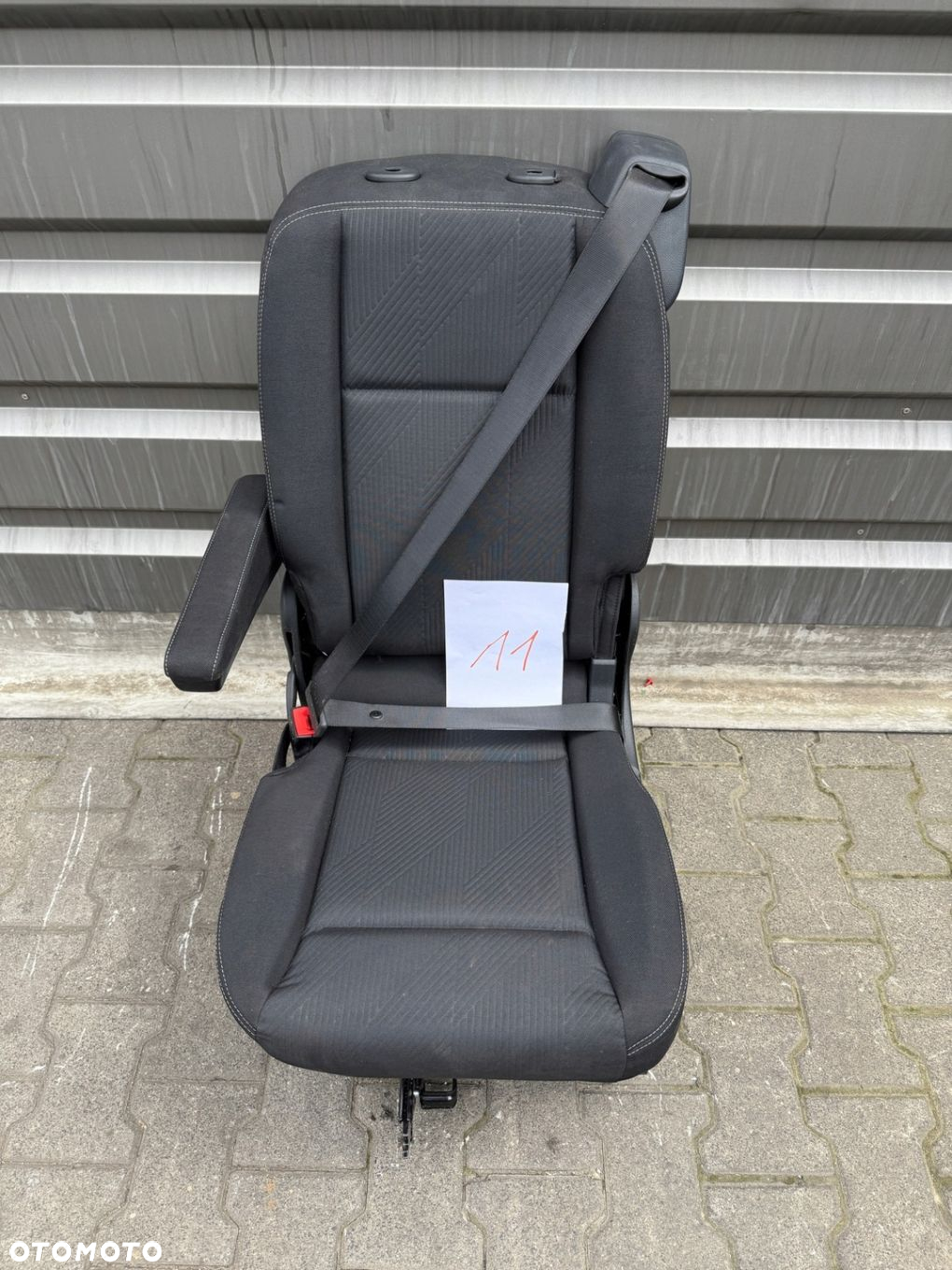 RENAULT TRAFIC III IV LIFT FOTEL POJEDYNCZY OBROTOWY - 5