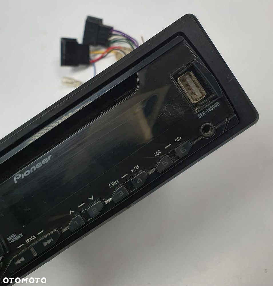 RADIO ODTWARZACZ CD USB PIONEER CHEVROLET MATIZ II 10R-040626 DEH-1800UB - 3