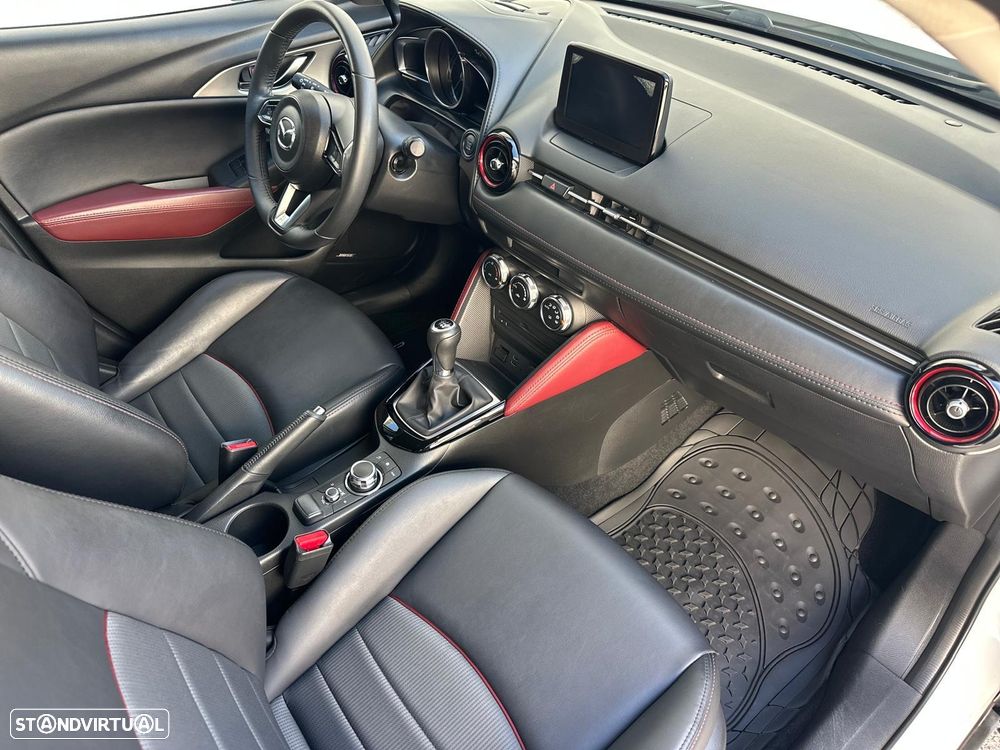 Mazda CX-3 1.5 Sky.Excellence HT Leather White Navi - 12