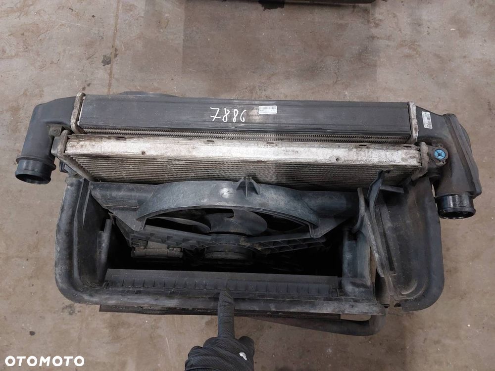 PAS PRZEDNI WZMOCNIENIE CZOŁOWE + CHŁODNICE + LAMPY XENON BMW E46 2.0 D M47 - 9